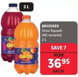 Makro Brookes Oros Squash offer