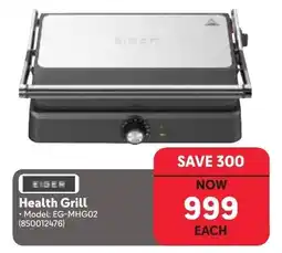 Makro Eiger Health Grill offer