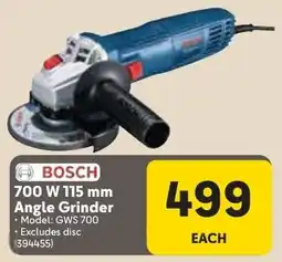 Makro BOSCH 700 W 115 mm Angle Grinder offer