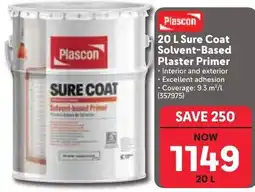 Makro Plascon Sure Coat Solvent-Based Plaster Primer offer