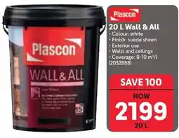 Makro Plascon Wall & All offer