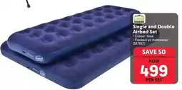 Makro Camp Master Single and Double Airbed Set offer