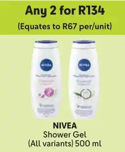 Makro Nivea Shower Gel offer
