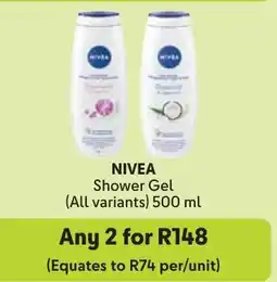 Makro NIVEA Shower Gel offer