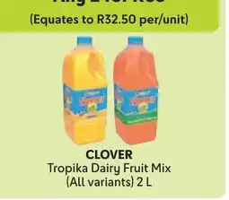 Makro CLOVER Tropika Dairy Fruit Mix offer