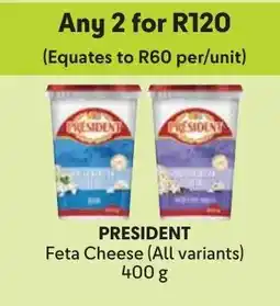 Makro President Feta Cheese offer