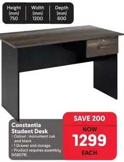 Makro Constantia Student Desk offer