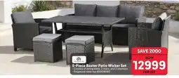 Makro 5-Piece Baxter Patio Wicker Set offer