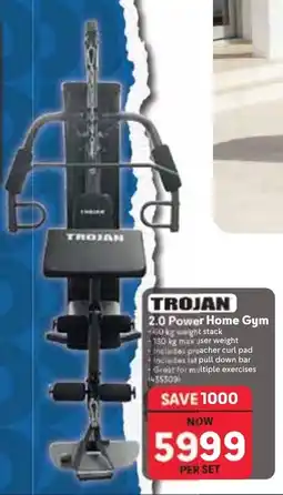 Makro Trojan 2.0 Power Home Gym offer