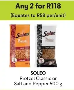 Makro Soleo Pretzel Classic or Salt and Pepper offer