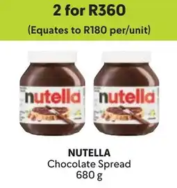 Makro Nutella Chocolate Spread offer