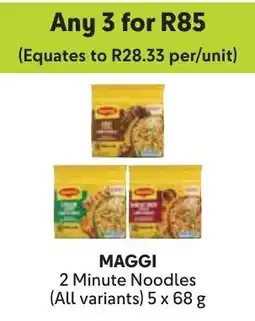 Makro Maggi 2 Minute Noodles offer