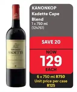 Makro KANONKOP Kadette Cape Blend offer