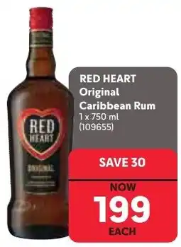 Makro RED HEART Original Caribbean Rum offer