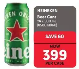 Makro Heineken Beer Cans offer