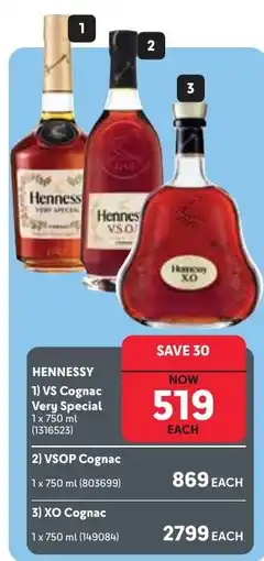 Makro Hennessy VS Cognac Very Special offer