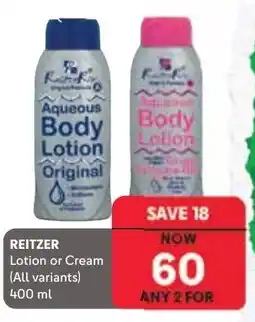 Makro Reitzer Aqueous Body Lotion offer