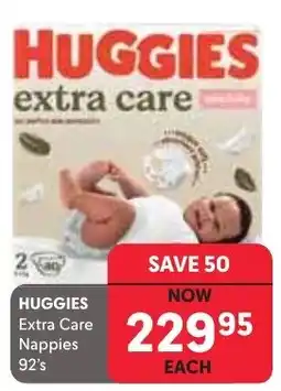 Makro HUGGIES Extra Care Nappies offer