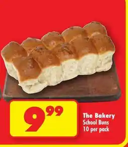 Shoprite THE BAKERY SCHOOL BUNS 10 per pack offer