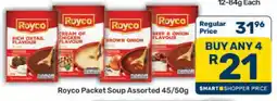 Pick n Pay Royco Packet Soup Assorted 45/50g offer
