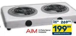 Pick n Pay AIM 2 Plate Spiral Hotplate offer