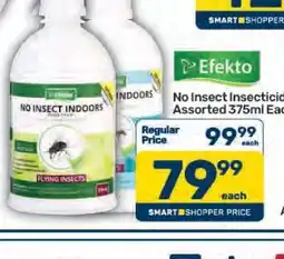 Pick n Pay Efekto No Insect Insecticide Assorted 375ml Each offer