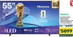 Pick n Pay Hypermarket Hisense 55" QLED Smart TV offer