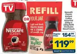 Pick n Pay Hypermarket Nescafe Classic Instant Coffee Assorted offer