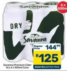 Pick n Pay Hypermarket Savanna Premium Cider Dry offer