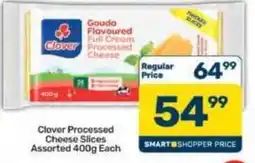 Pick n Pay Hypermarket Clover Processed Cheese Slices Assorted offer