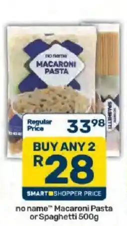 Pick n Pay no name Macaroni Pasta or Spaghetti offer