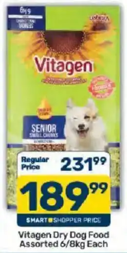 Pick n Pay Vitagen Dry Dog Food Assorted offer