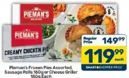 Pick n Pay Pieman's Frozen Pies Assorted offer