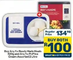 Pick n Pay Bick n Buy Vanilla Flavoured Ice Cream Assorted offer