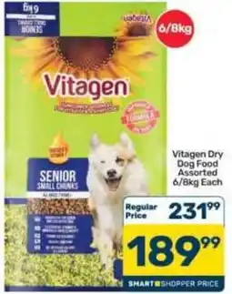 Pick n Pay Hypermarket Vitagen Dry Dog Food Assorted offer
