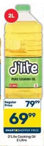 Pick n Pay Hypermarket d'lite Pure Cooking Oil offer