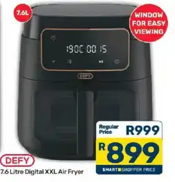 Pick n Pay DEFY 7.6 Litre Digital XXL Air Fryer offer