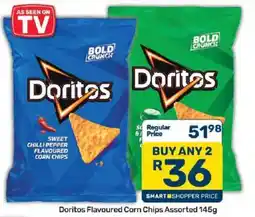Pick n Pay Doritos Flavoured Corn Chips Assorted offer