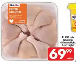 Pick n Pay PnP Fresh Chicken 4 Drumsticks & 4 Thighs offer