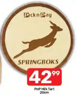 Pick n Pay PnP Milk Tart offer