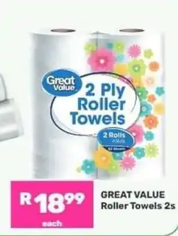 Game GREAT VALUE Roller Towels 2s offer