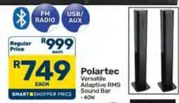 Pick n Pay Hypermarket Polartec Versatile RMS Sound Bar offer