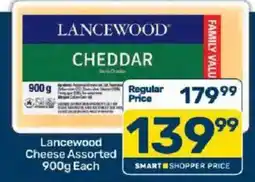 Pick n Pay Lancewood Cheddar offer