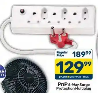 Pick n Pay PnP 6-Way Surge Protection Multiplug offer