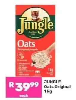Game Jungle Oats Original 1 kg offer