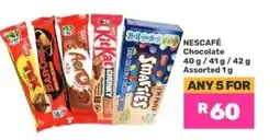 Game NESCAFÉ Chocolate offer