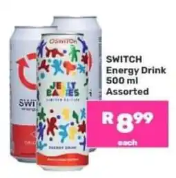Game SWITCH ENERGY DRINK offer