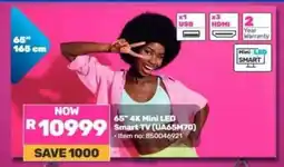 Game 65 4K Mini LED Smart TV (UA65M70) offer