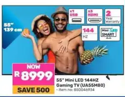 Game 55 Mini LED 144HZ Gaming TV (UA55M80) offer