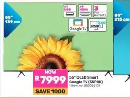 Game 55 QLED Smart Google TV (55P8K) offer